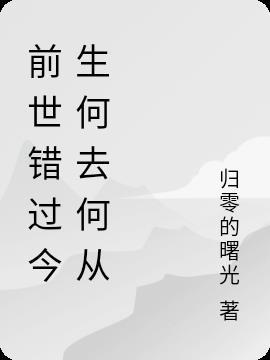 前世错过今生何去何从是什么歌